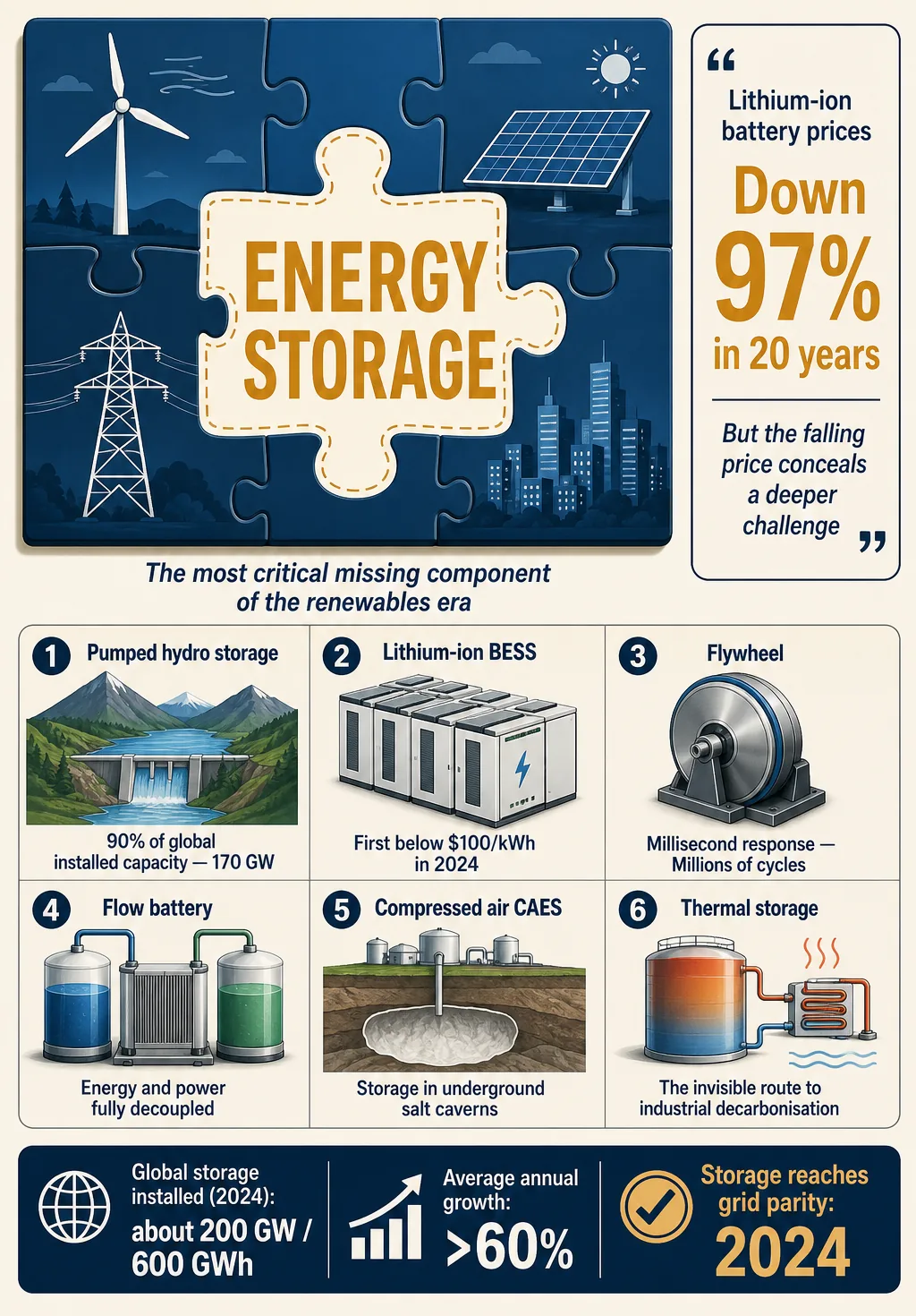 Chapter 13 — Energy Storage: The Missing Piece