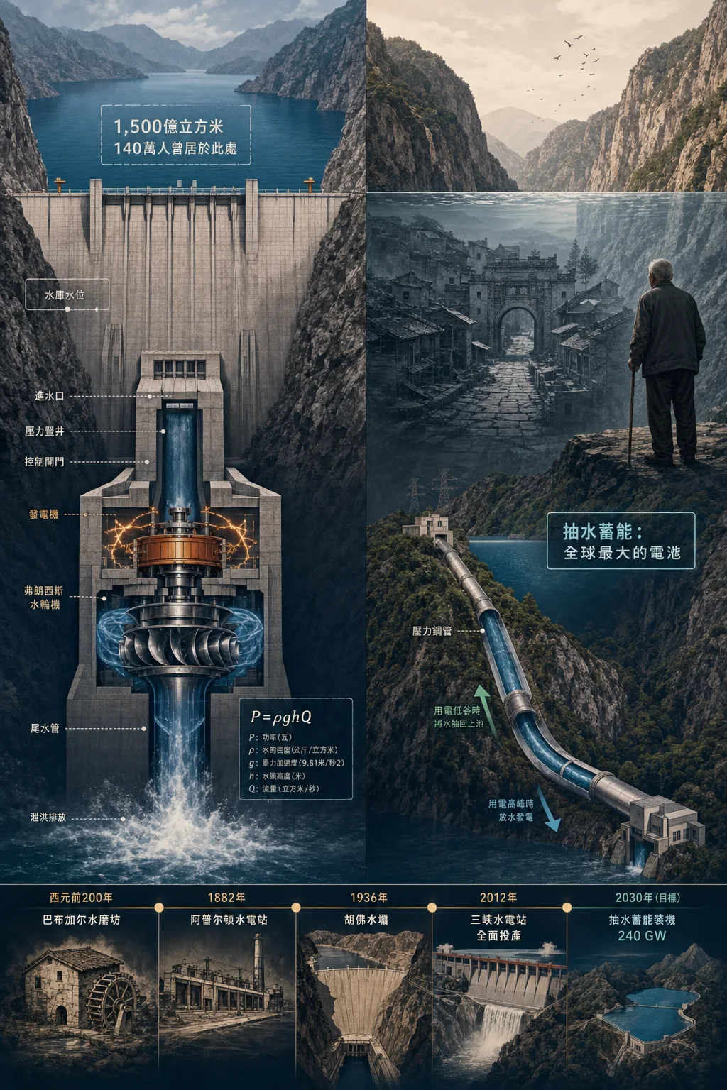 第 9 章 · 水電：馴服重力的藝術