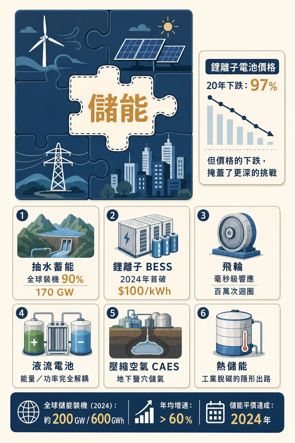 第 13 章 · 儲能：缺失的拼圖